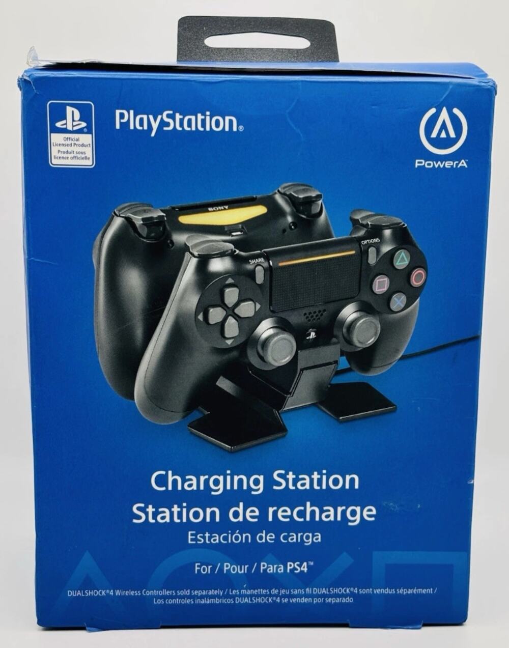PowerA PlayStation Charging Station for PS4 DualShock 4 Controllers